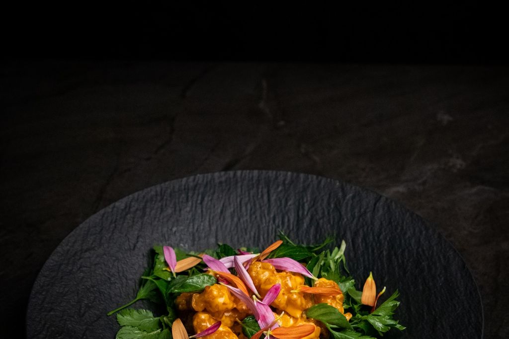 Rock Shrimp served at Harry’s Prime Steakhouse & Raw Bar