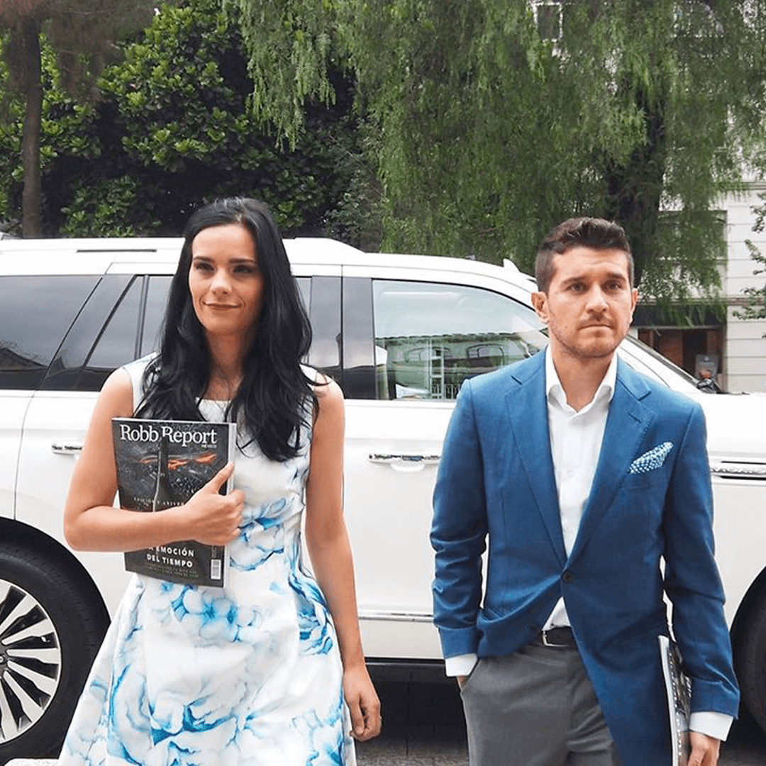 Llegando a Harry's restaurante